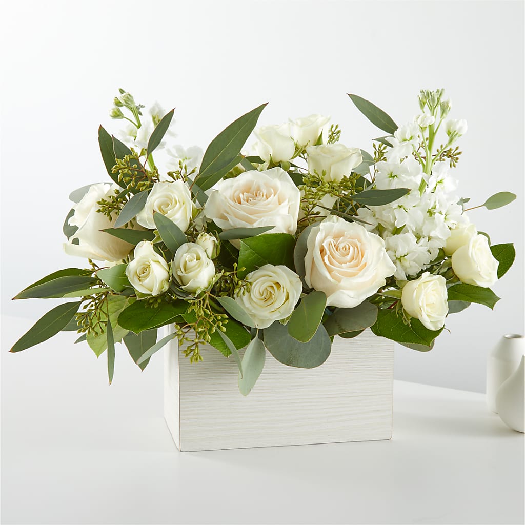 Fresh Linen Box Bouquet – Fred Meyer, Portland OR