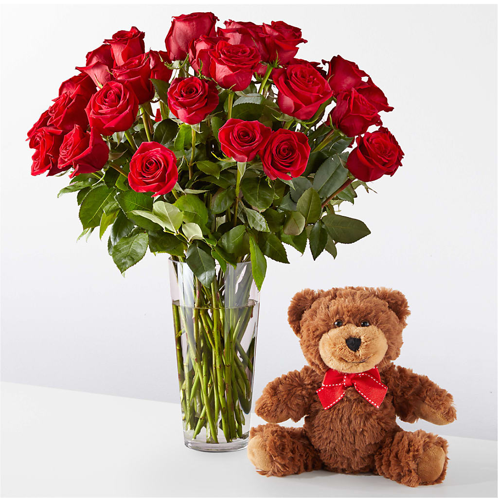 Romantic Long Stem Red Rose Bouquet Bundles – Fred Meyer, Portland OR