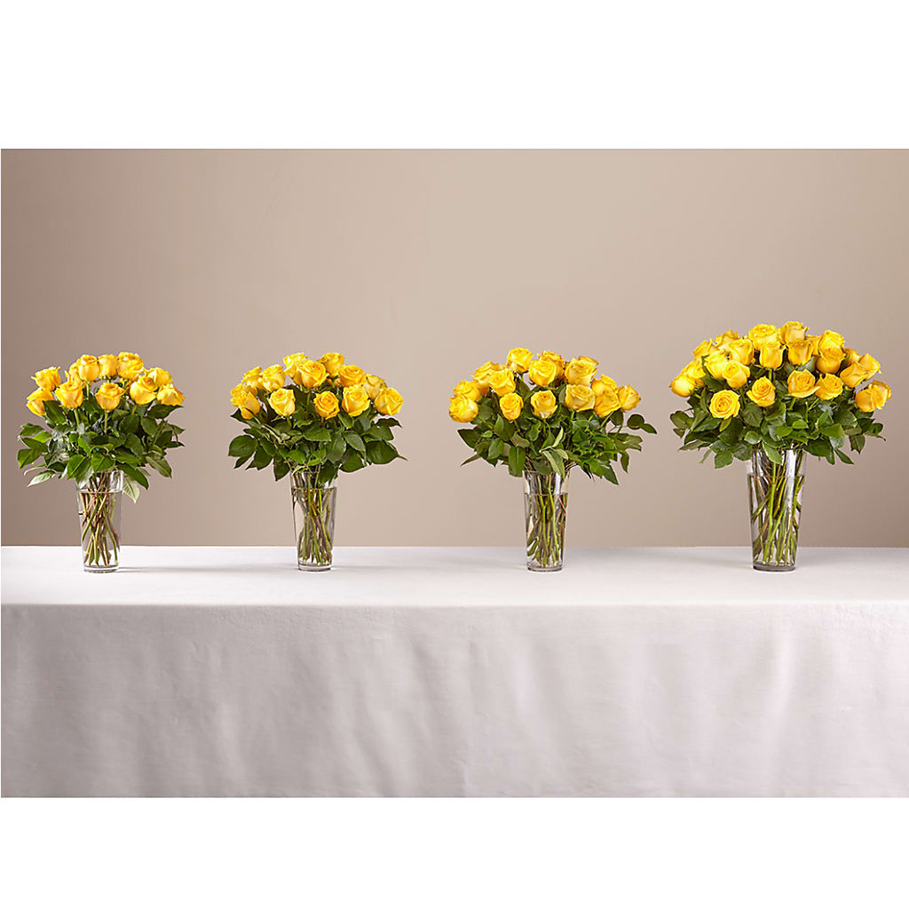 Long Stem Yellow Rose Bouquet – Fred Meyer, Portland OR