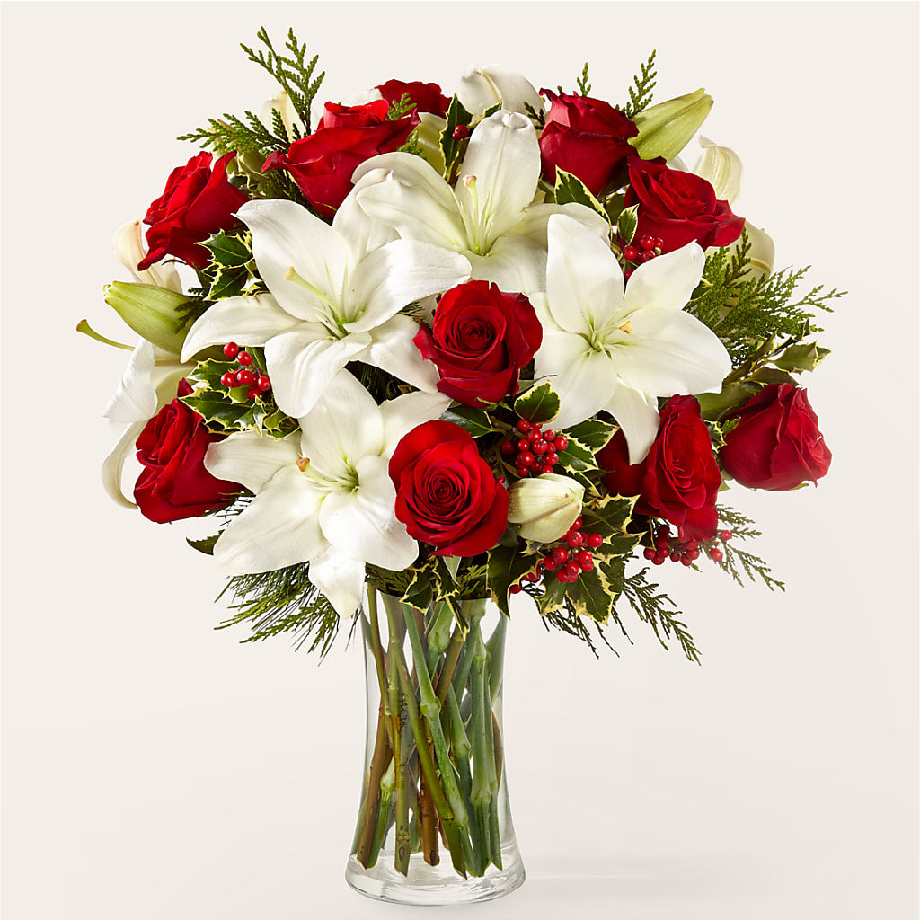 Sparkling Snowflakes Bouquet – Fred Meyer, Portland OR