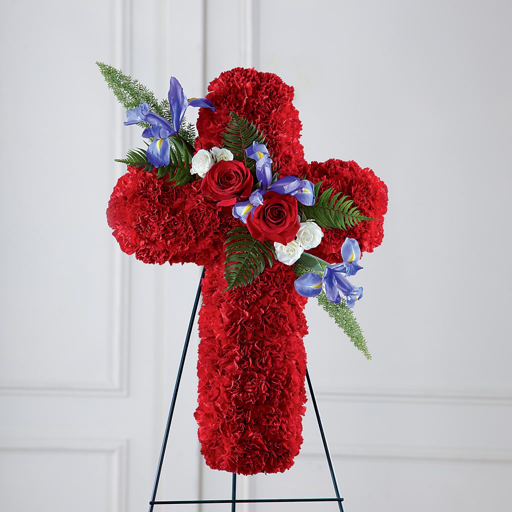 Faithful Hero Floral Cross – Fred Meyer, Portland OR