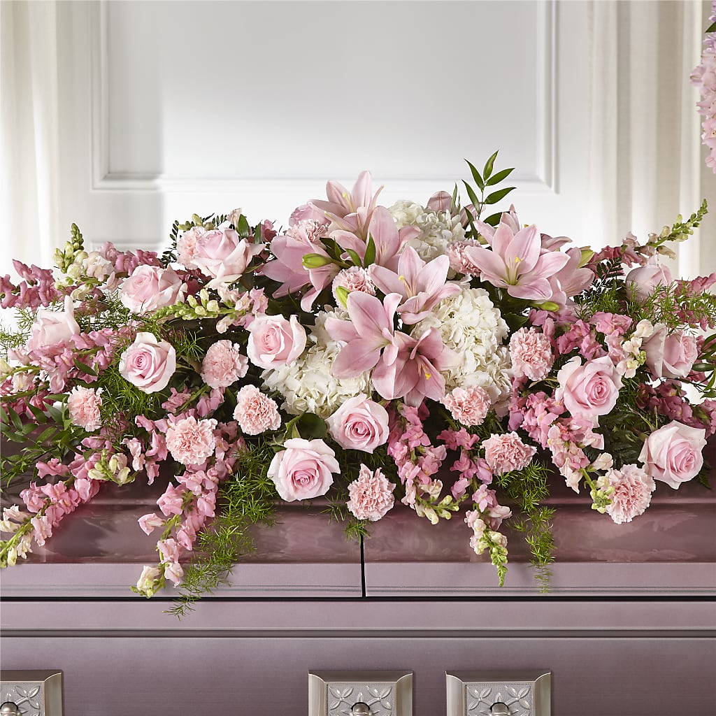 Life & Remembrance Casket Spray – Fred Meyer, Portland OR