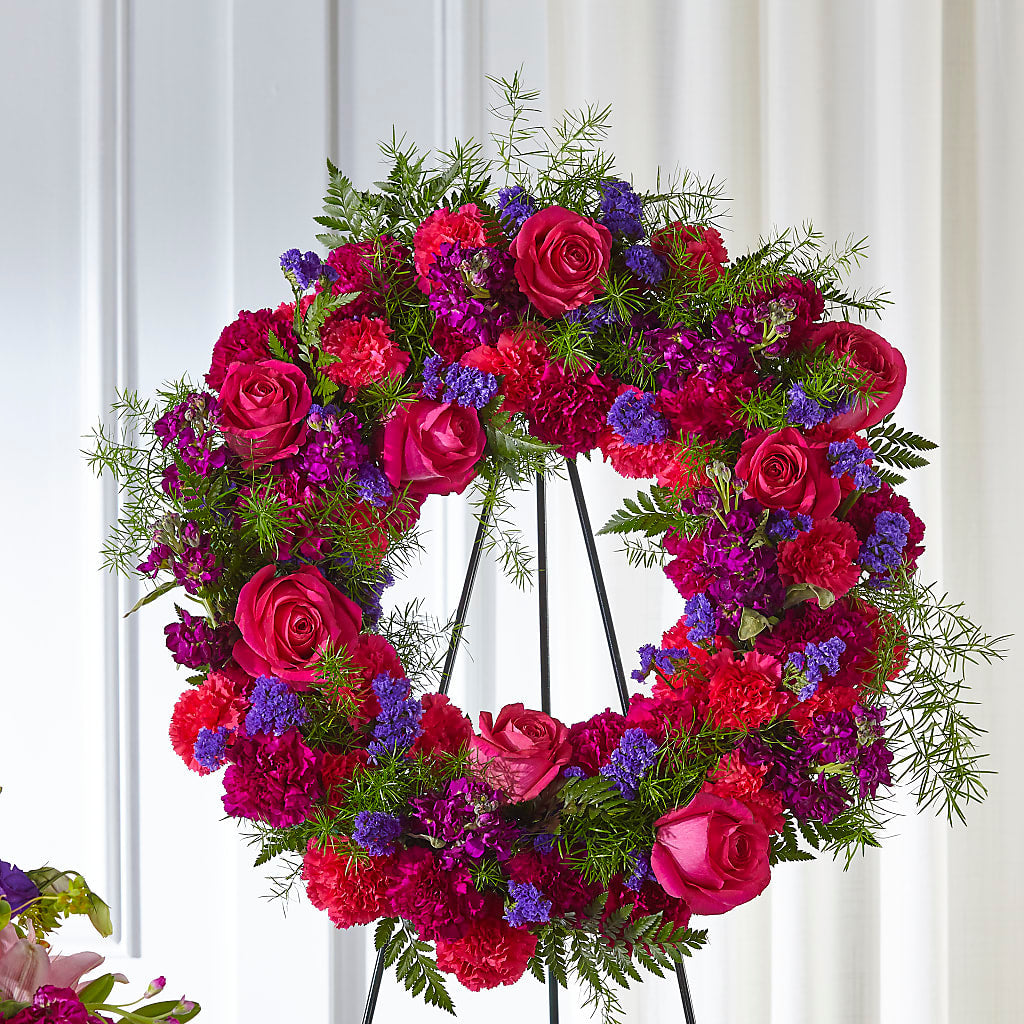 Calming Colors Wreath – Fred Meyer, Portland OR