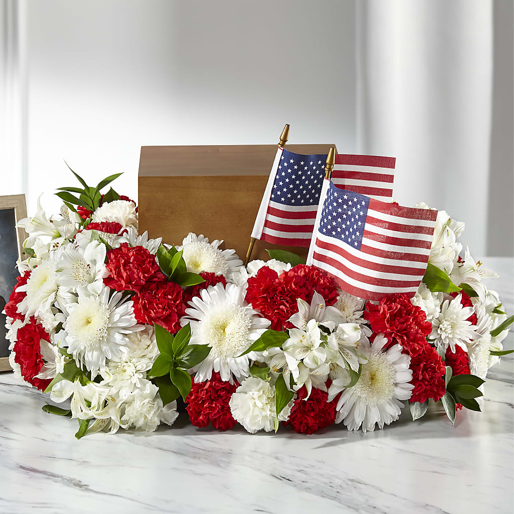 Spirit of Patriotism Cremation Adornment – Fred Meyer, Portland OR