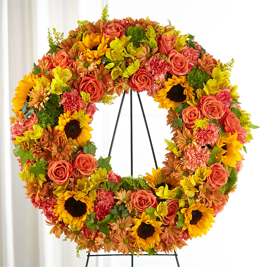 Autumnal Memories Wreath (Standard) – Fred Meyer, Portland OR