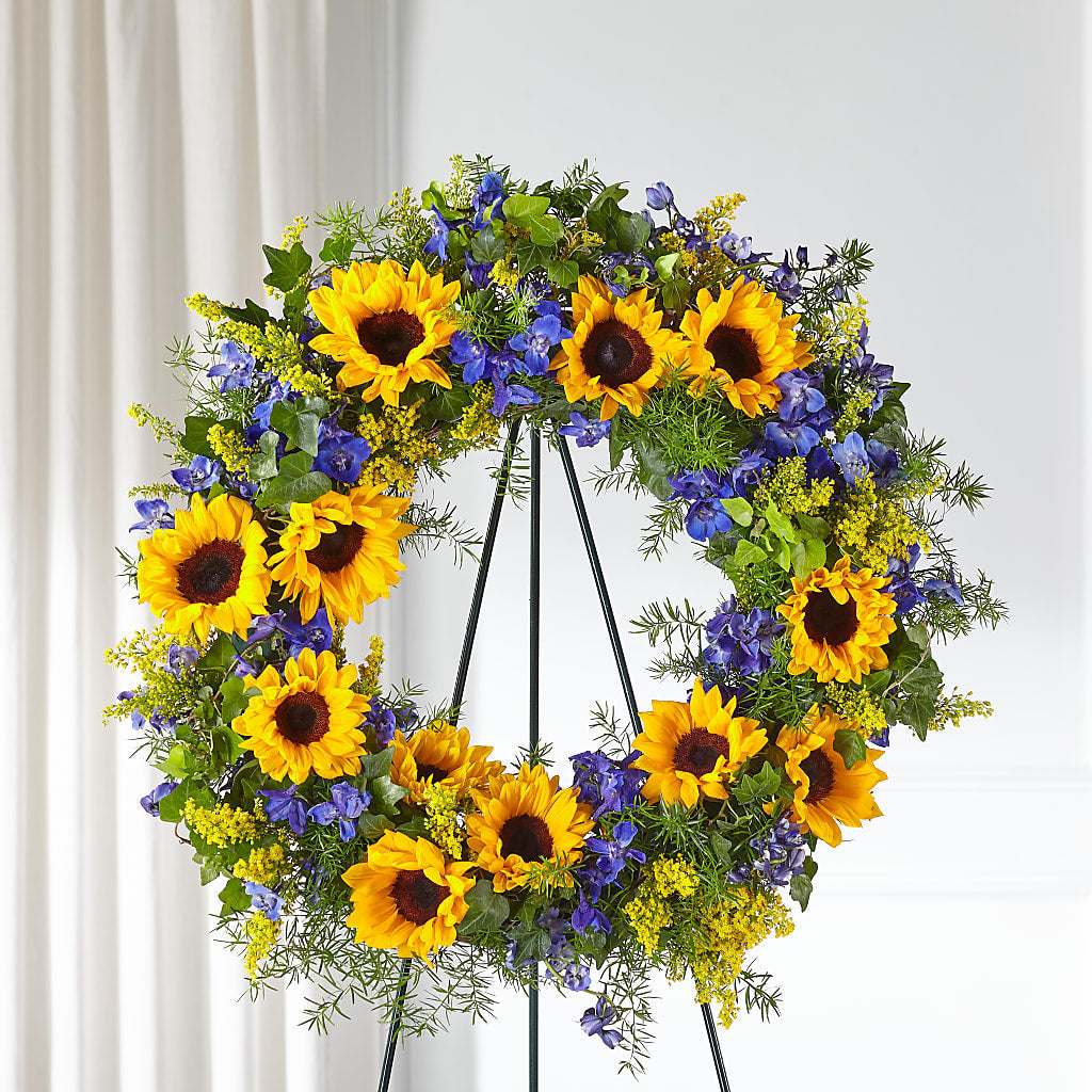 Bright Rays Wreath – Fred Meyer, Portland OR
