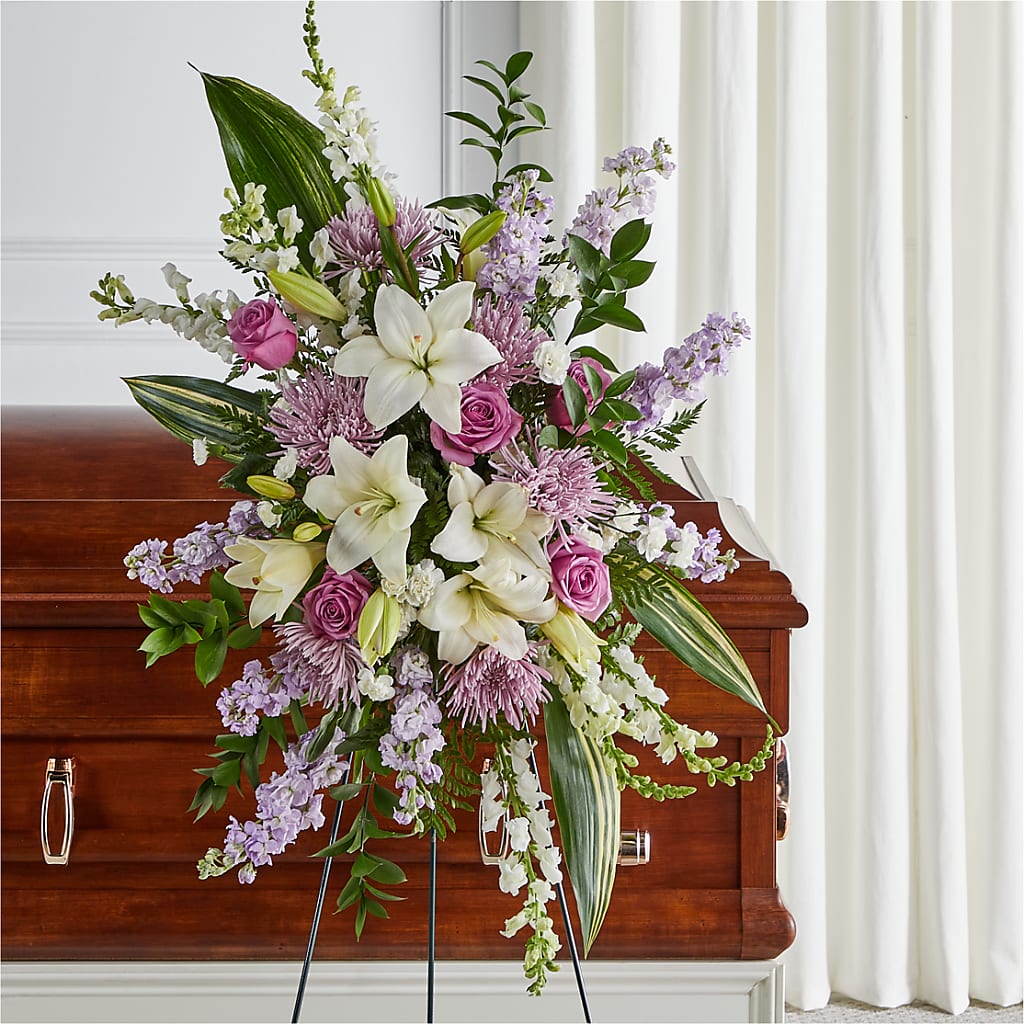 Grateful Hearts Standing Spray – Fred Meyer, Portland OR