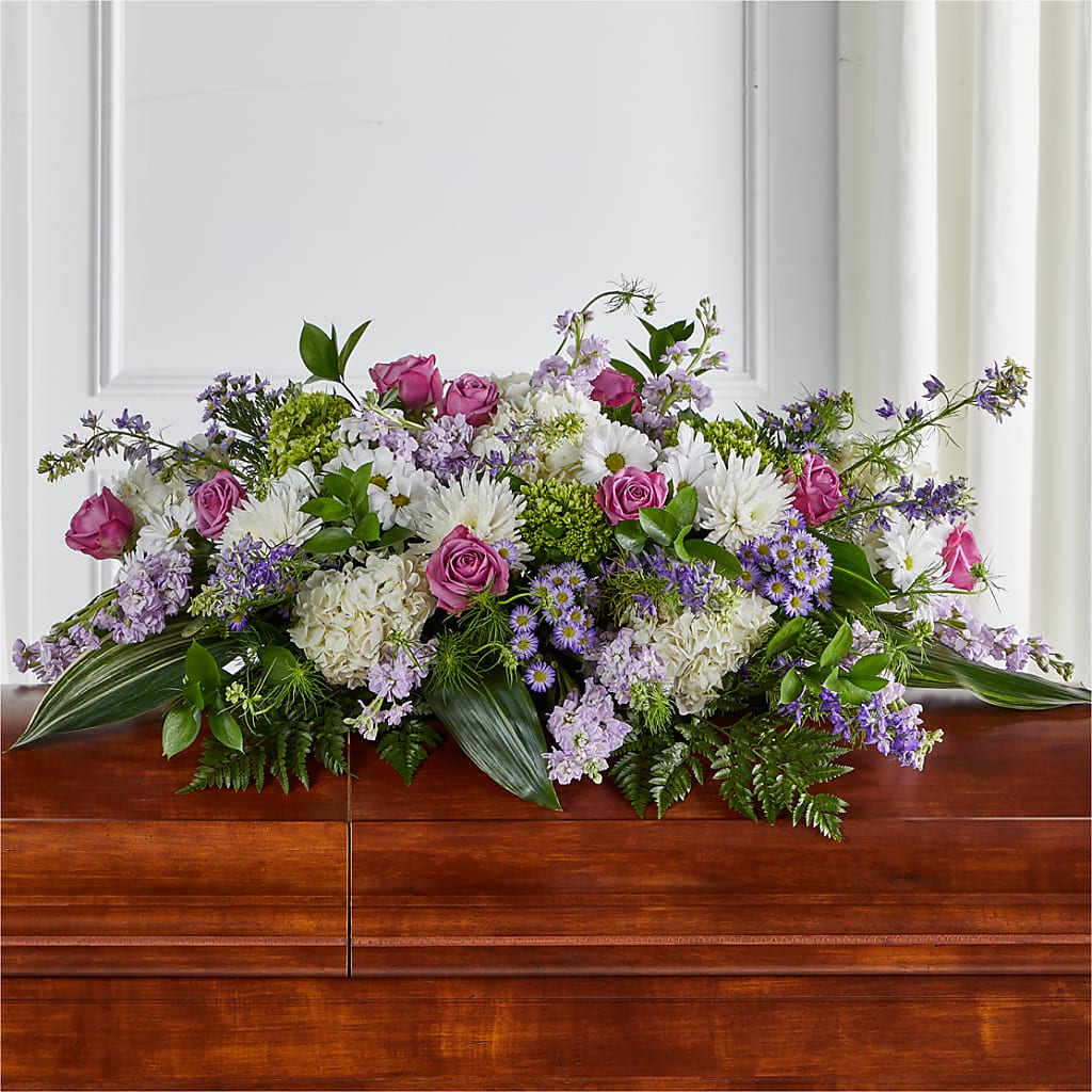 Meadows of Serenity Casket Spray – Fred Meyer, Portland OR