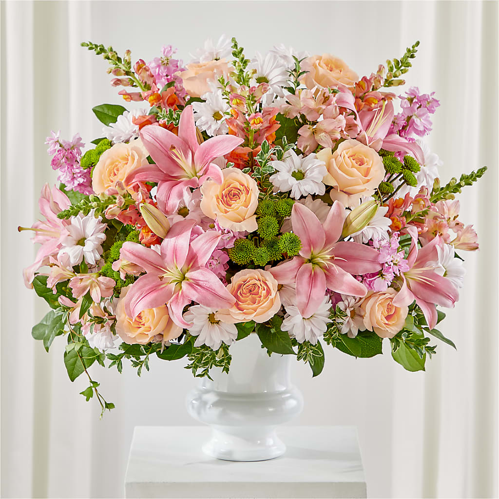 Heartfelt Gesture Urn Arrangement – Fred Meyer, Portland OR