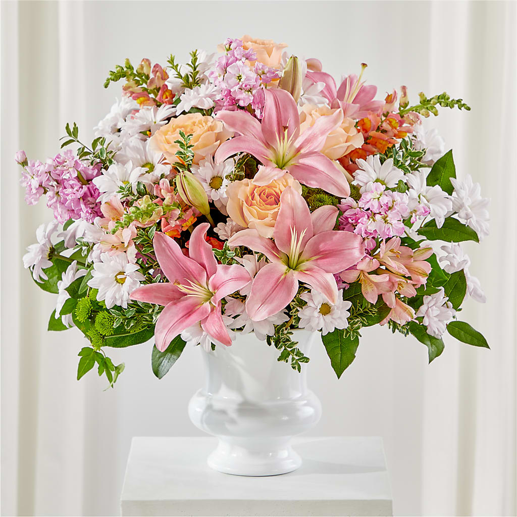 Heartfelt Gesture Urn Arrangement – Fred Meyer, Portland OR