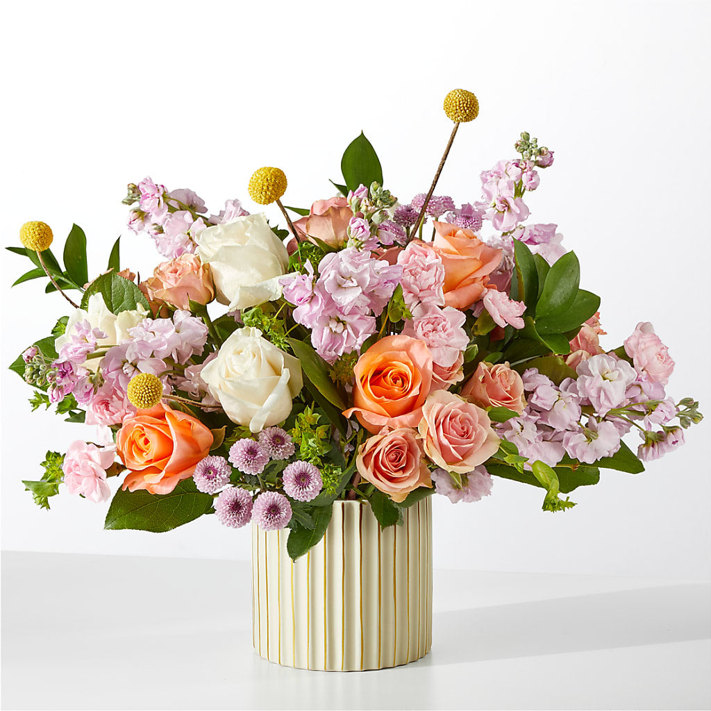 French Market Bouquet with Ivory Vase – Fred Meyer, Portland OR