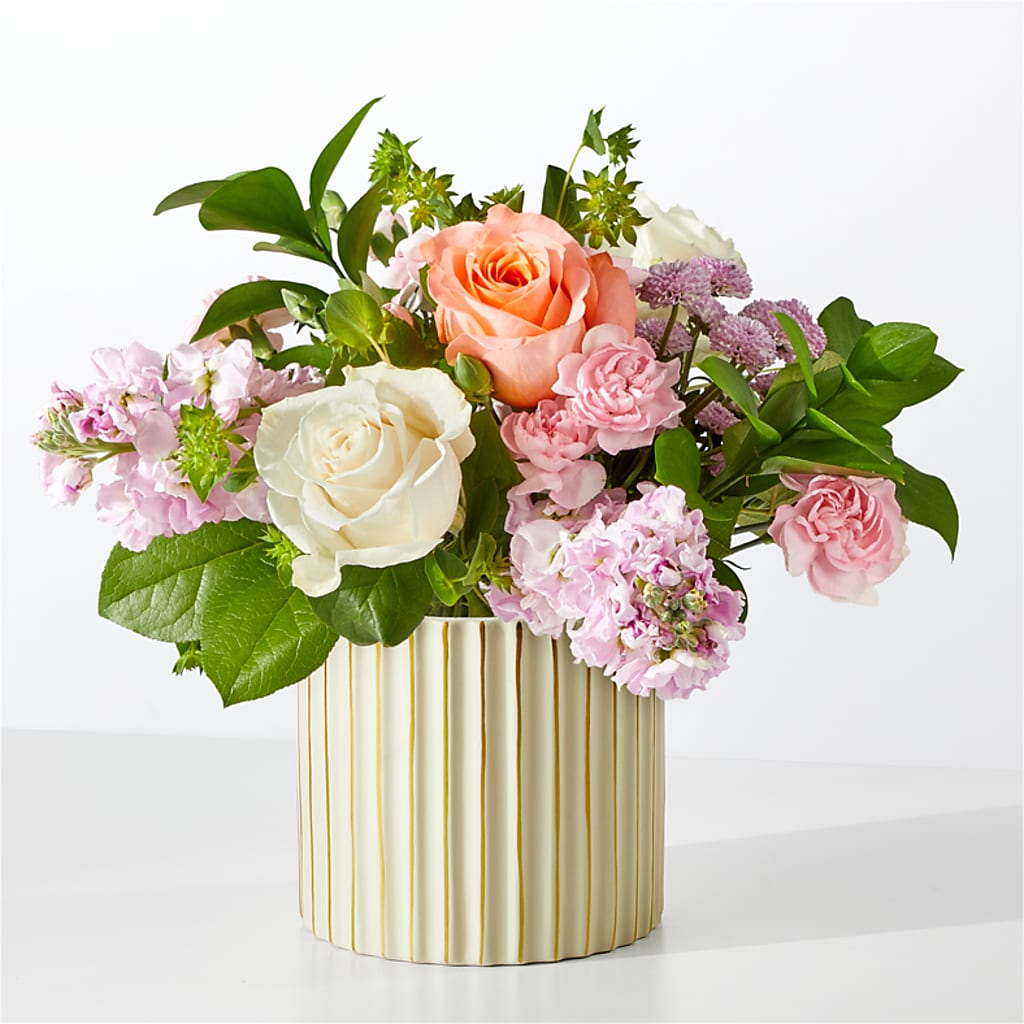French Market Bouquet with Ivory Vase – Fred Meyer, Portland OR