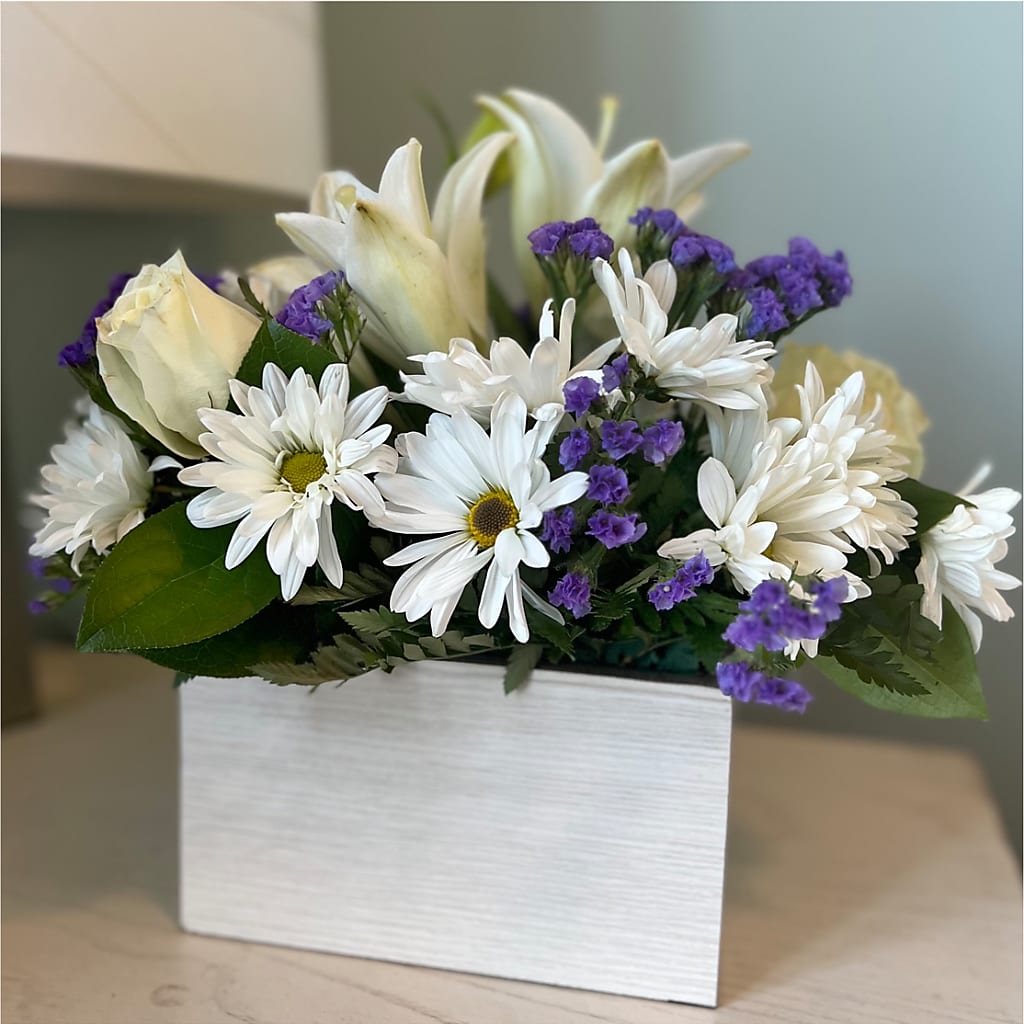 Beyond Blue Box Bouquet –  Fred Meyer, Portland OR