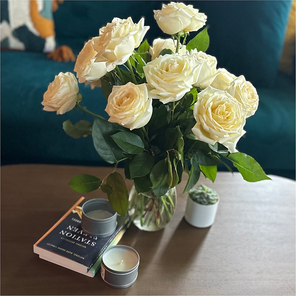 Long Stem Yellow Rose Bouquet –  Fred Meyer, Portland OR