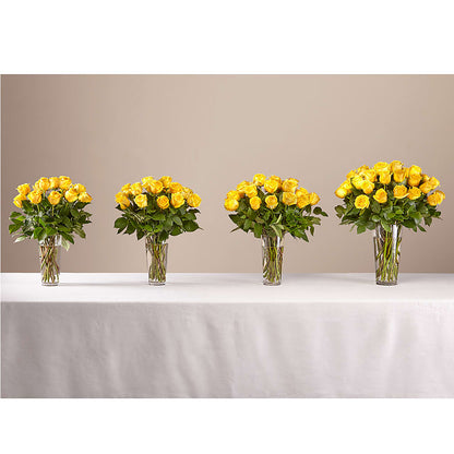 Long Stem Yellow Rose Bouquet –  Fred Meyer, Portland OR