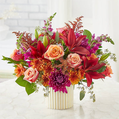 Burgundy Landscape Bouquet –  Fred Meyer, Portland OR