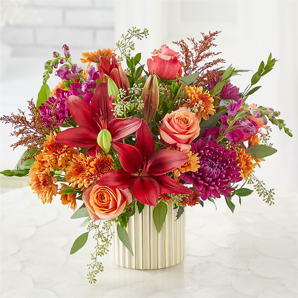 Burgundy Landscape Bouquet –  Fred Meyer, Portland OR