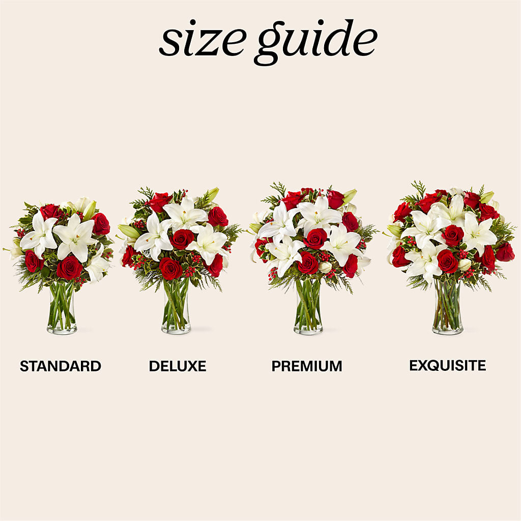 Sparkling Snowflakes Bouquet –  Fred Meyer, Portland OR