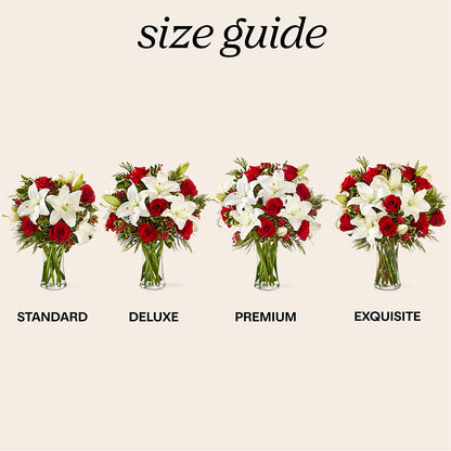 Sparkling Snowflakes Bouquet –  Fred Meyer, Portland OR