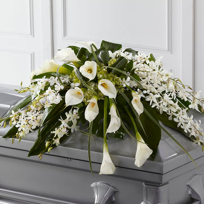 Angel Wings Casket Spray –  Fred Meyer, Portland OR