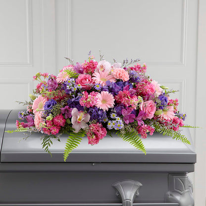 Glorious Garden Casket Spray –  Fred Meyer, Portland OR