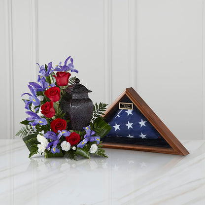 Patriotic Tribute Arrangement –  Fred Meyer, Portland OR