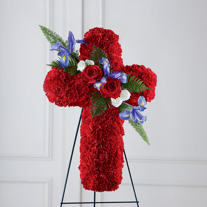 Faithful Hero Floral Cross –  Fred Meyer, Portland OR