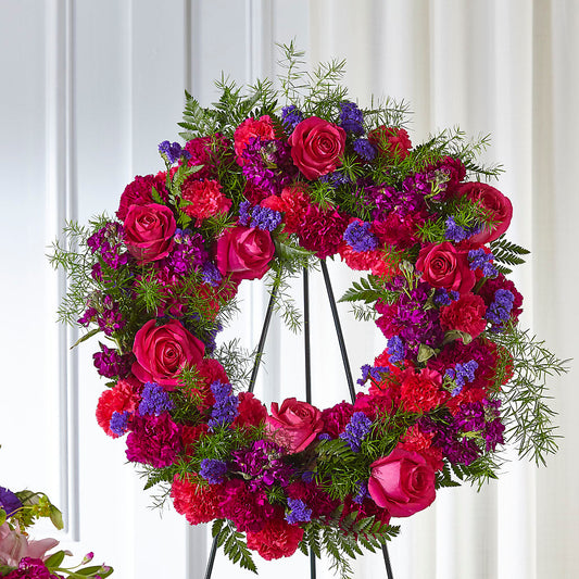 Calming Colors Wreath –  Fred Meyer, Portland OR