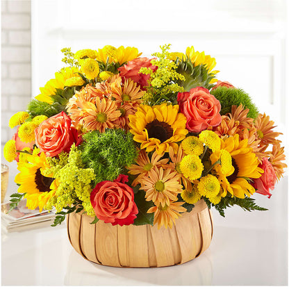 Harvest Sunflower Basket –  Fred Meyer, Portland OR