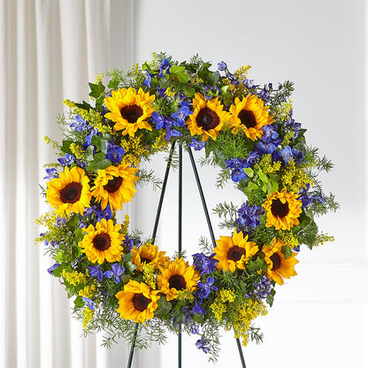 Bright Rays Wreath –  Fred Meyer, Portland OR