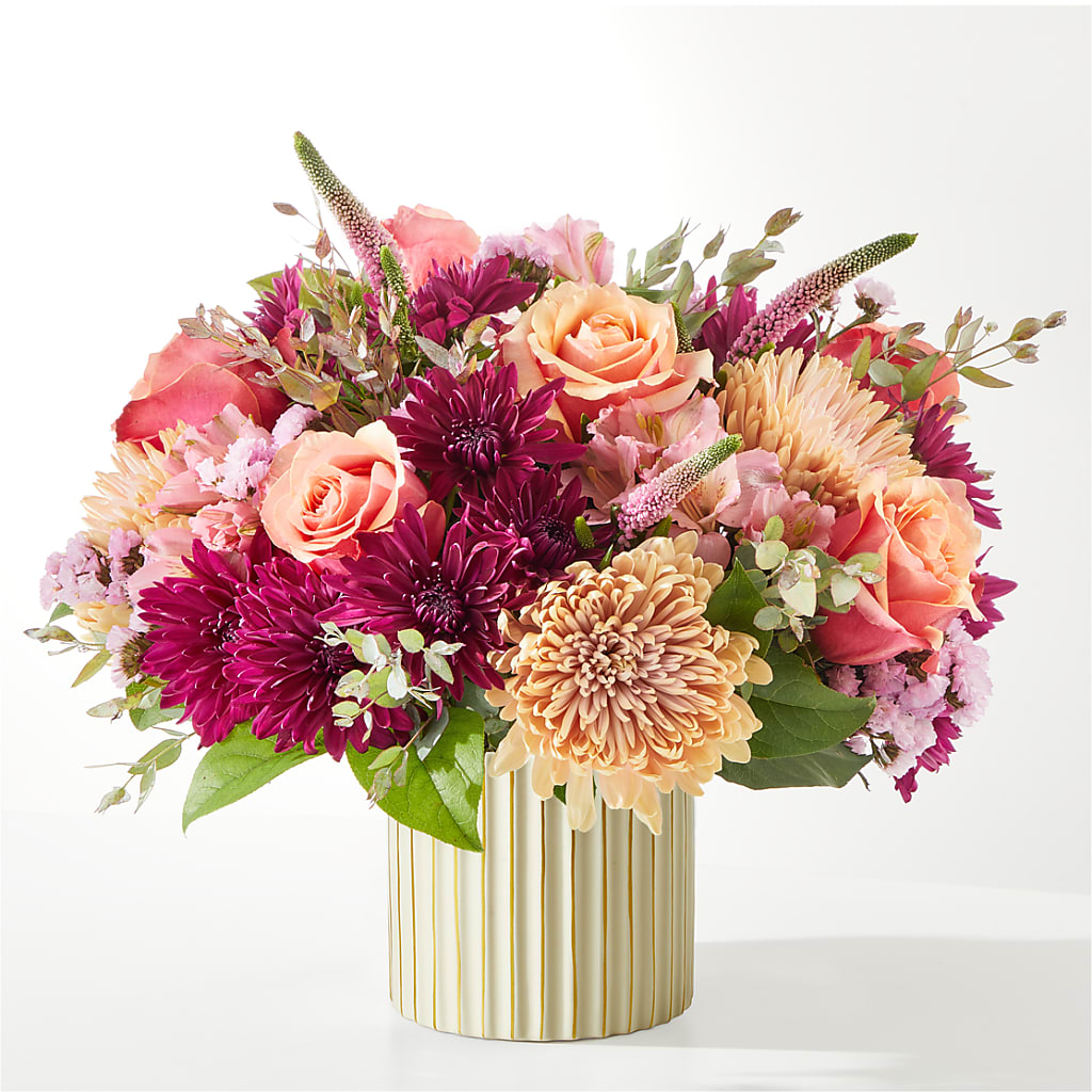 Berry Cobbler Bouquet with Ivory Vase –  Fred Meyer, Portland OR