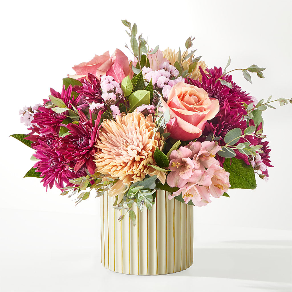 Berry Cobbler Bouquet with Ivory Vase –  Fred Meyer, Portland OR