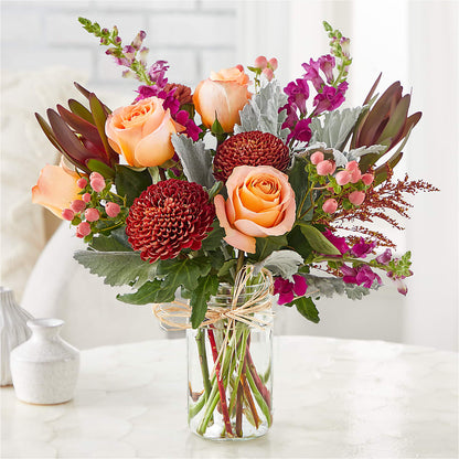 Moody Hues Bouquet –  Fred Meyer, Portland OR
