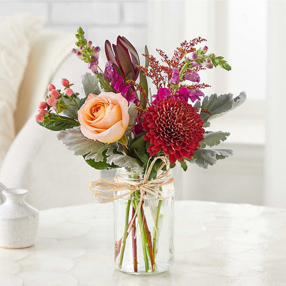 Moody Hues Bouquet –  Fred Meyer, Portland OR