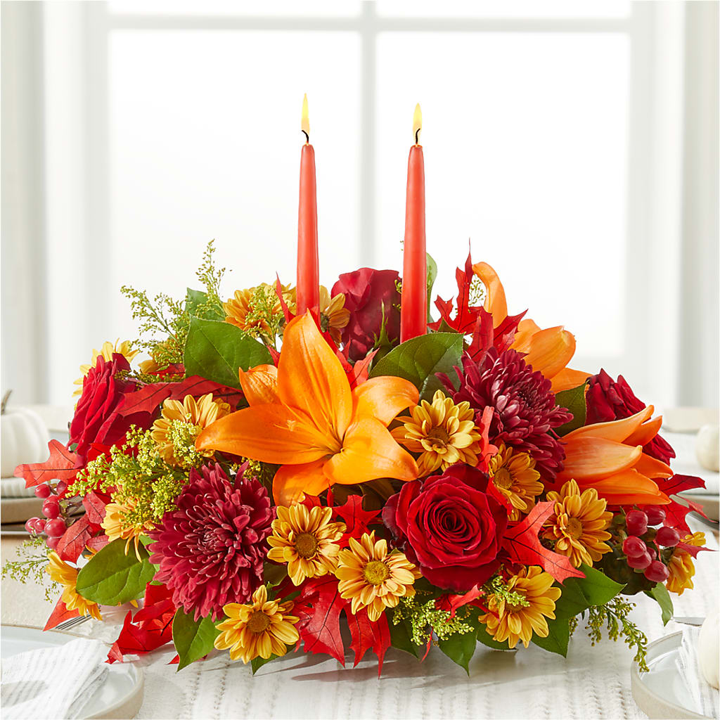 Autumn's Embrace Centerpiece –  Fred Meyer, Portland OR